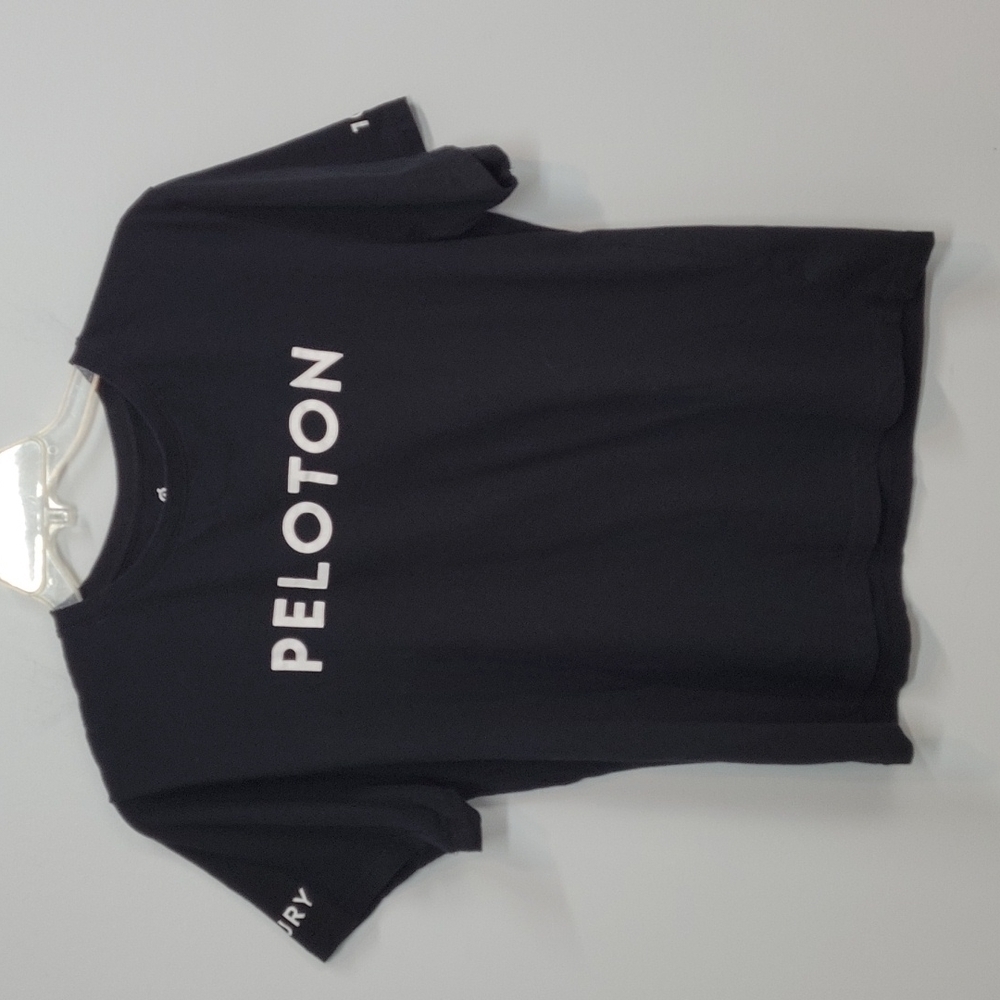 PELOTON Black Century 100 Tee